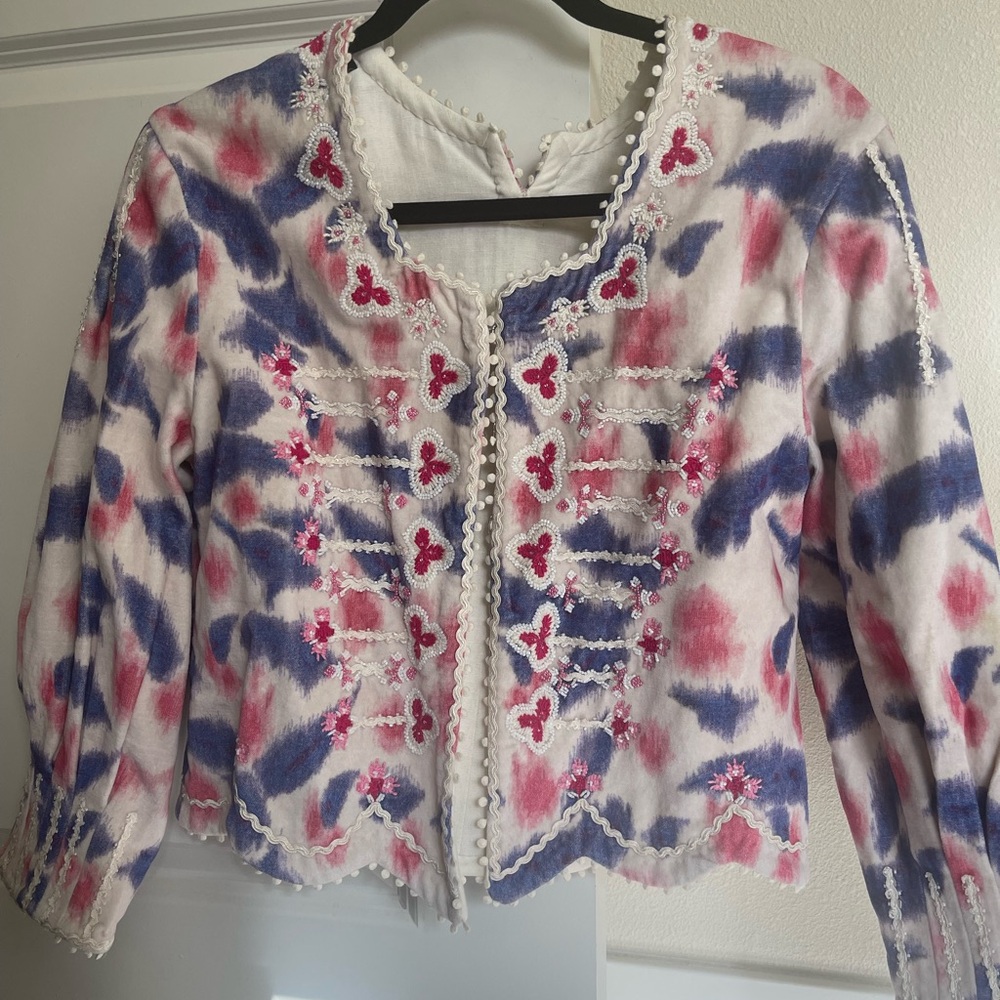Isabel Marant Camity embellishment top